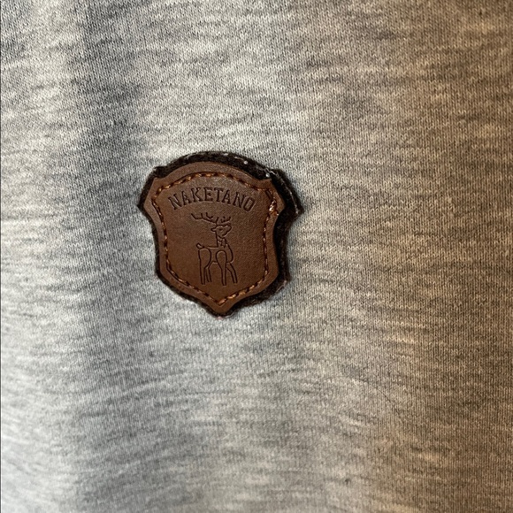 Naketano Brave New World Gray Hoodie - Picture 2 of 11